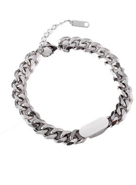 男士钛钢美式高级感手链