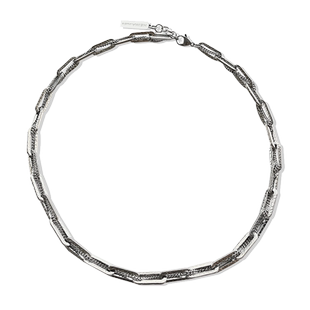 欧美双层叠戴项链男潮高级感嘻哈风小众不掉色钛钢高街欧美毛衣链