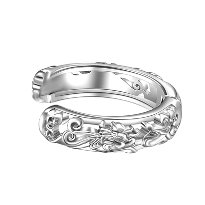 国潮貔貅耳夹男无耳洞免打孔