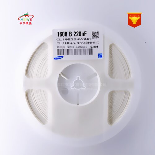 贴片电容 0603 224K 0603 022UF 0603 220NF 16V误差10%整盘价格