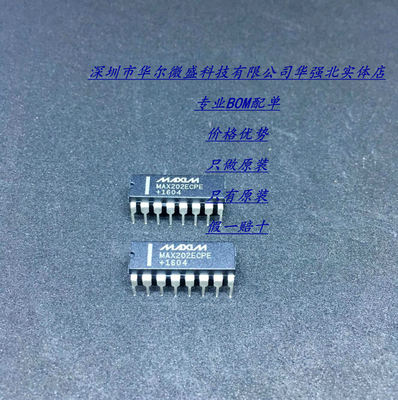 MAX202ECPE 主营MAXIM/美信 只做原装 线性收发器 DIP16 BOM配单