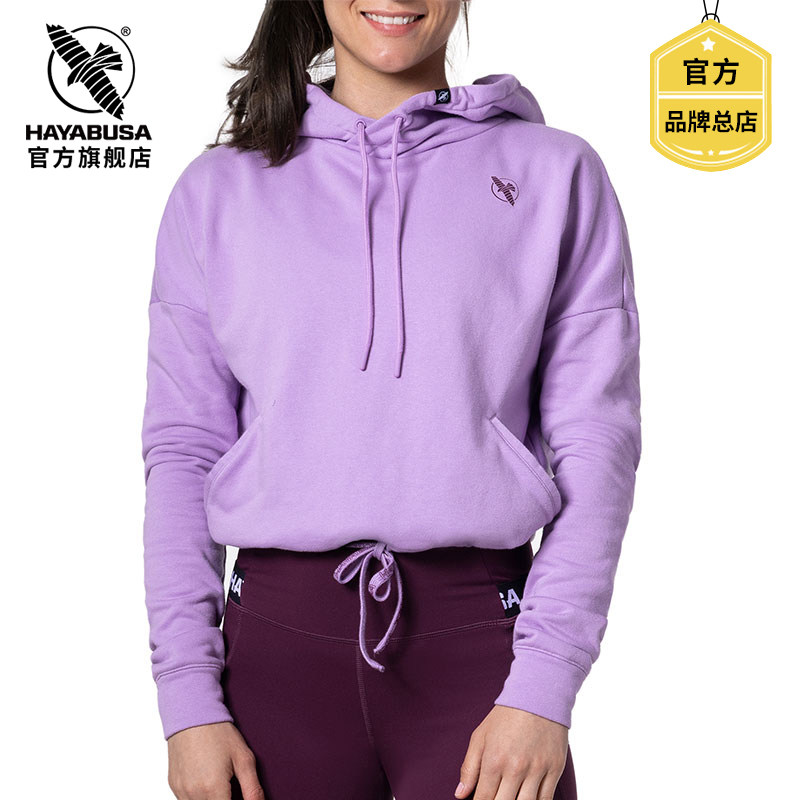 HAYABUSA运动休闲女款圆领连帽衫