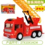 Lớn quán tính trailer đồ chơi xe cảnh sát xe cảnh sát xe cậu bé kéo trở lại xe tải không hợp kim mô hình xe tải container - Khác đồ chơi con nít