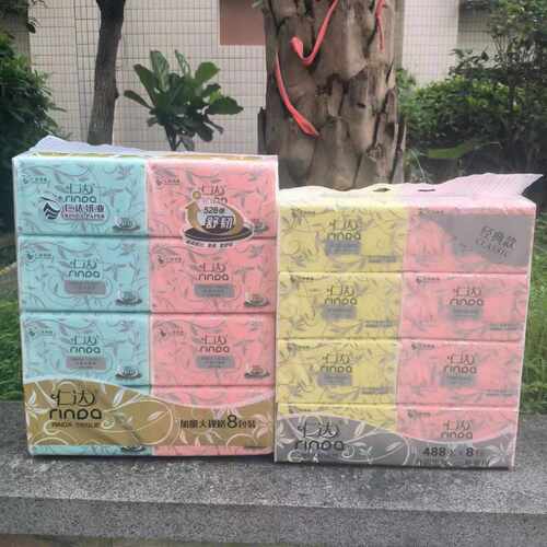 仁达舒韧抽纸面巾纸整箱