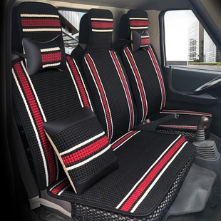 2022款江铃福顺特顺座套全包专用3/5/6座真皮四季汽车坐垫座椅套