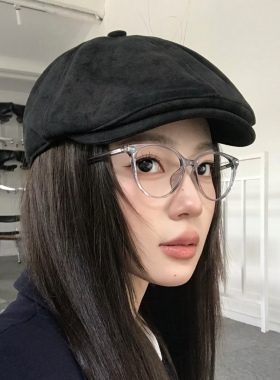 八角前进贝雷帽女显脸小大头围男