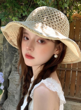 2026新款防晒遮阳渔夫草帽女夏