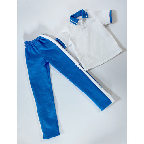 肥仔大佬4分体dfh纤细体校服娃衣套装4分bjd夏季中学校服制服娃衣