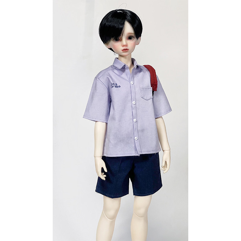 肥仔大佬4分泰兰德校服娃衣套装4分体dfh泰国校服制服娃衣男款