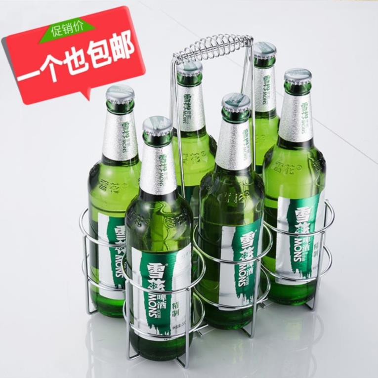 饮料酒水提简易啤酒大气的简约篮子加粗瓶装酒提餐厅用品酒篮洒夜|ruв категории посуда, до дна/бокал/вино, вина стойки - от Buy2taobao.com для оказания профессиональной услуги покупки агента Taobao