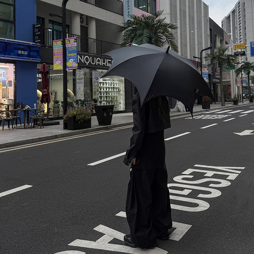 哥特长柄暗黑lolita伞晴雨两用