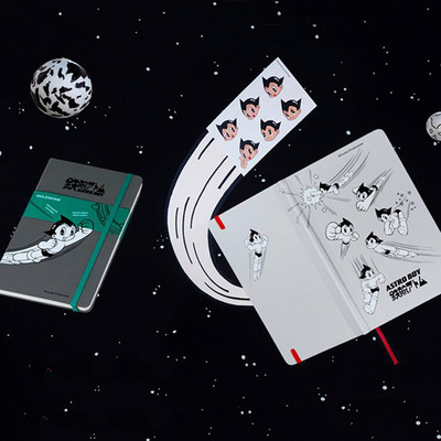 正品moleskine笔记本astro boy铁臂阿童木原子小金刚限量记事本子