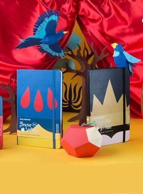 现货正品moleskine笔记本迪士尼Snow White白雪公主限量款记事本