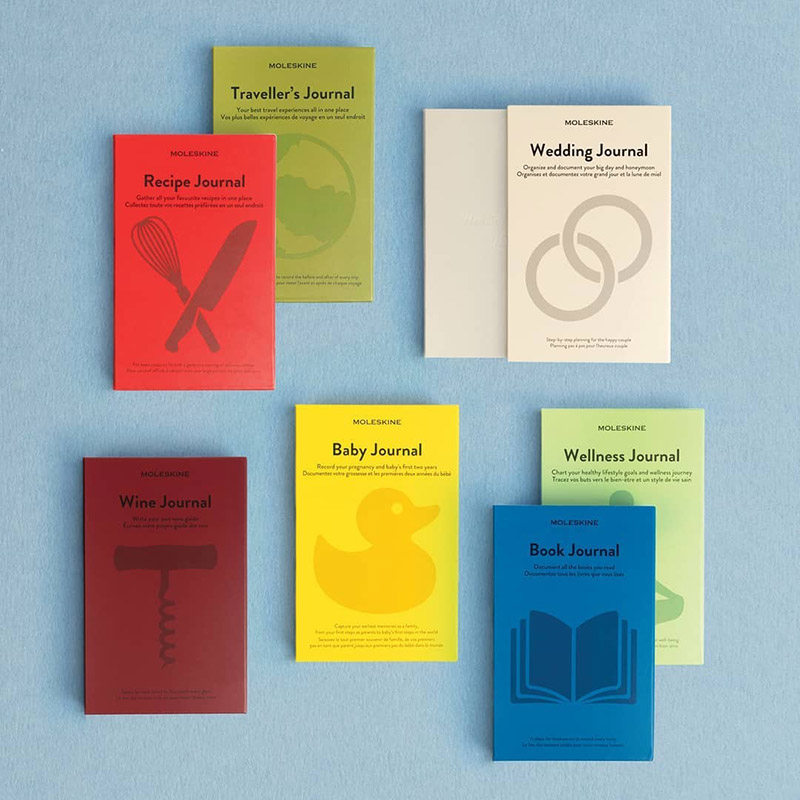 现货moleskine笔记本热情爱好系列阅读旅行宝包品酒食谱结婚本子