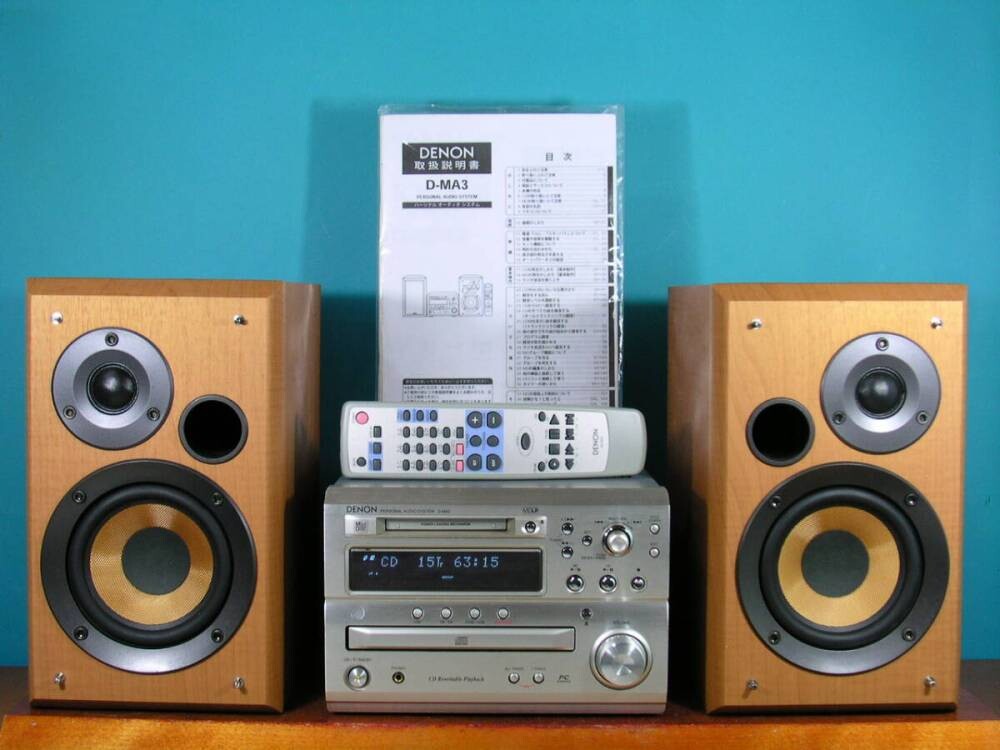 天龙DENON型号D-MA3天籁之音，cd,md光纤输入输出，USB接口戴解码