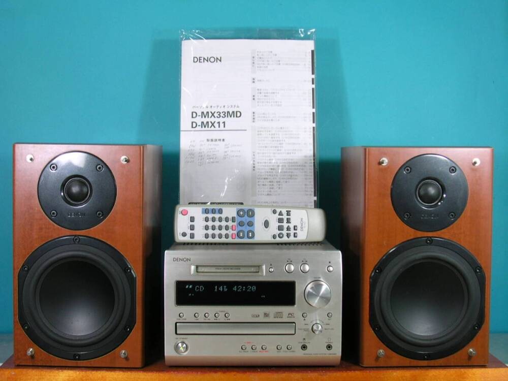 天龙高端机型号D-MX33日本进口，电压100伏，CDMD收音国频！