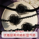 纯欲小仙女百搭颈带 项链仙气百搭性感颈圈 狂野黑玫瑰花锁骨颈链