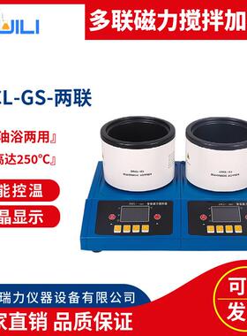 多联磁力搅拌加热锅ZNCL-GS两联四联六联智能数显控温油浴搅拌锅