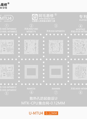 MT6895Z 6893Z 6895Z 6889Z 6885 8795Z 6983Z 6891CPU植锡网6877