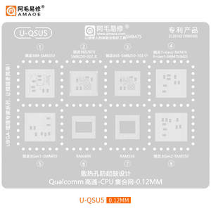 8Gen1骁龙888plus870 7+gen2 865CPU植锡网SM8475 8425 8550 7475