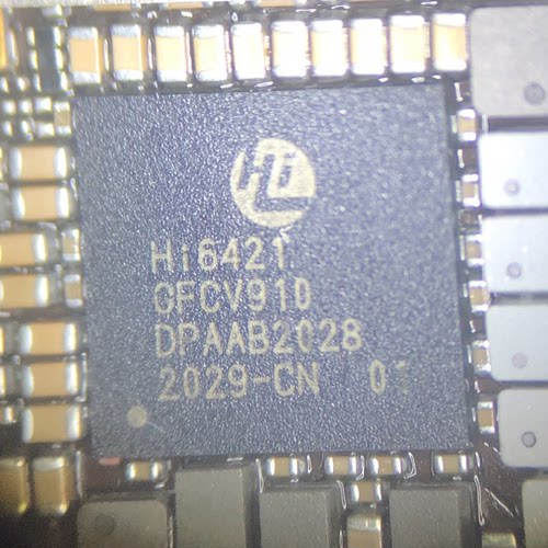 HI6421 V910适用mate40/nova8pro电源IC 6423 210充电hi6502