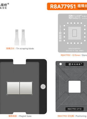 R8A77951钢网/植锡台适用瑞萨R-CarH3汽车主机芯片CPU维修/植锡网