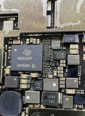 适用ipadpro 2024充电套件 A2836 SN25A23P充电IC 8N码片 SN25A12