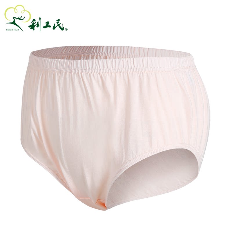 秋蝉牌妈咪纯棉内裤三角女士青中年优质棉松紧打底内裤利工民透气
