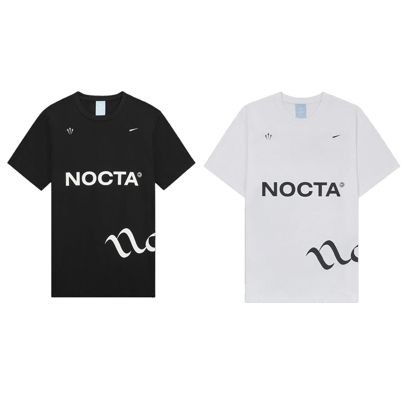 NOCTA联名款宽松圆领印花T恤