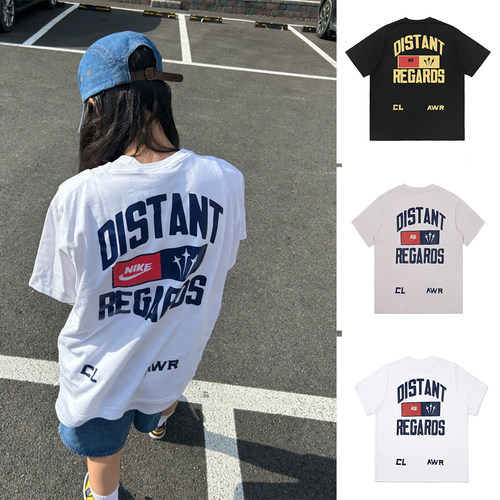 NOCTA联名款纯棉运动宽松圆领T恤