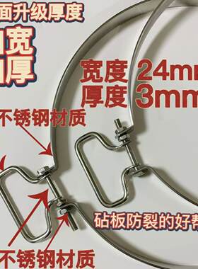 不锈钢箍圈升级款砧板