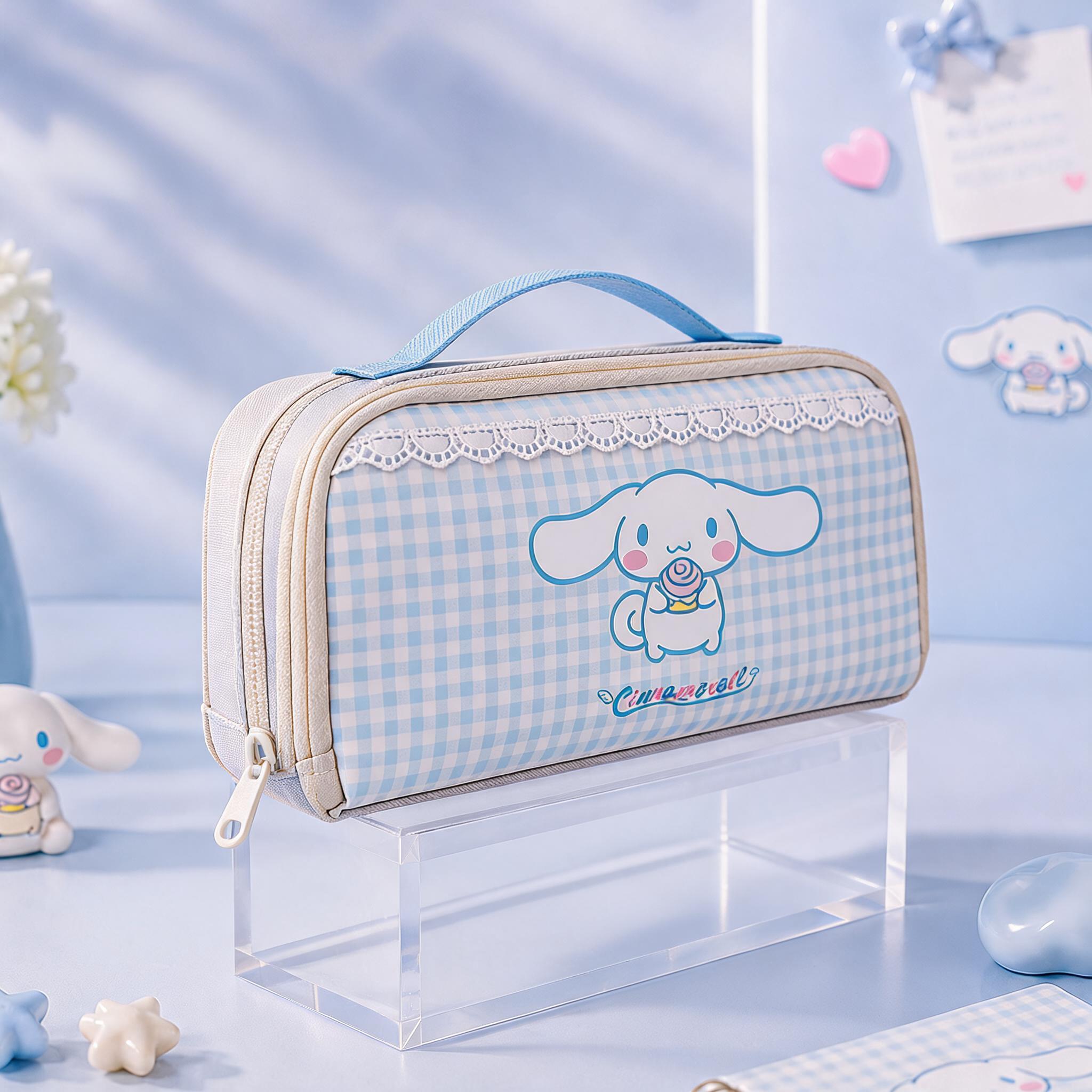 玉桂狗小学生文具袋儿童节文具盒