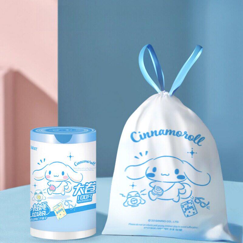 玉桂狗宜洁抽绳垃圾袋家用加厚