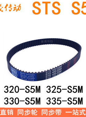 现货同步带310-S5M 315-S5M 320 325-S5M 330 335-S5MSTS S5M皮带