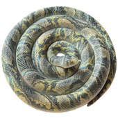 软胶大号彩印蟒蛇仿真蛇儿童玩具鬼屋吓人恶搞彩色假蛇动物模型