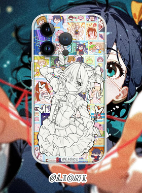 olioni |小鸟游六花手机壳原创可爱小众不撞款超好看全包iphone16promax/16/15/14/13精孔双层IMD防摔可挂绳