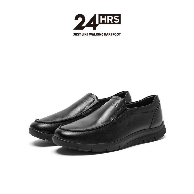 24Hrs西班牙进口小牛皮休闲鞋