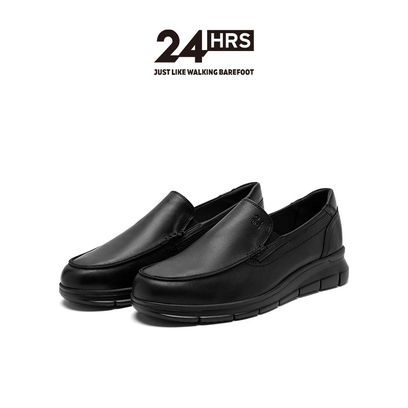 24Hrs西班牙进口小牛皮休闲鞋