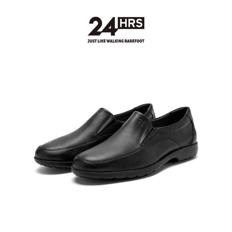 24Hrs西班牙进口小牛皮休闲鞋