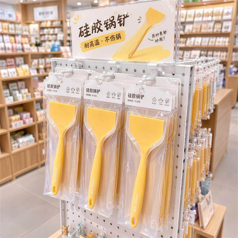 硅胶锅铲煎铲炒菜家用耐高温硅胶铲子炒勺锅铲不粘锅专用锅铲子