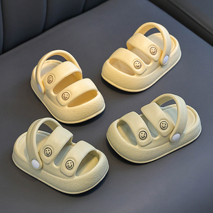 EVA儿童凉鞋男童女孩防滑防臭小童1到3岁宝宝女童拖鞋二合一两穿