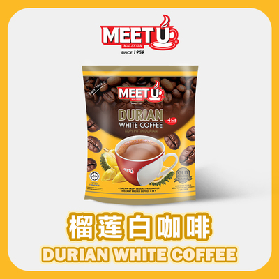 马来西亚密友300g袋装榴莲白咖啡