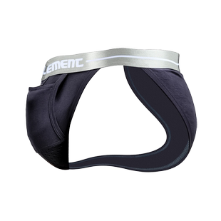 枪弹式分离内裤静脉男士三角裤透气U凸精索冰丝阴囊托曲张短裤头