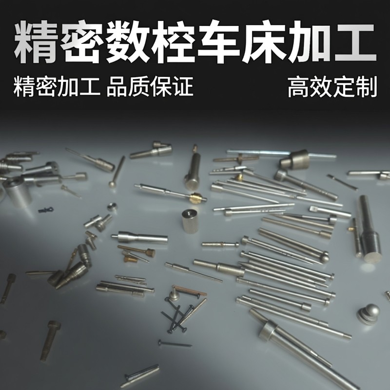 微小零件加工走心机数控车床件细长轴探针医疗微小件加工打样板图片