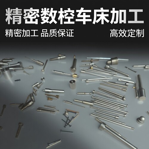 微小零件加工走心机数控车床件细长轴探针医疗微小件加工打样板