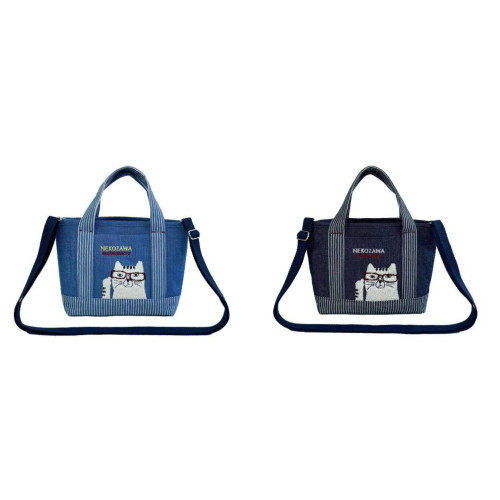 日本原单kusuguru经典造型帆布斜挎包手拎包两用包可爱女包手提包