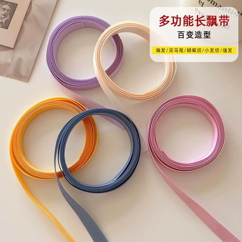 Лента с бантиком, аксессуар для волос, милый хвостик