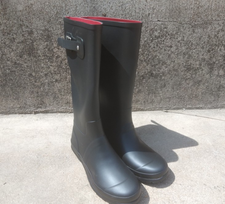 英伦风时尚女士套鞋夏季高筒雨靴