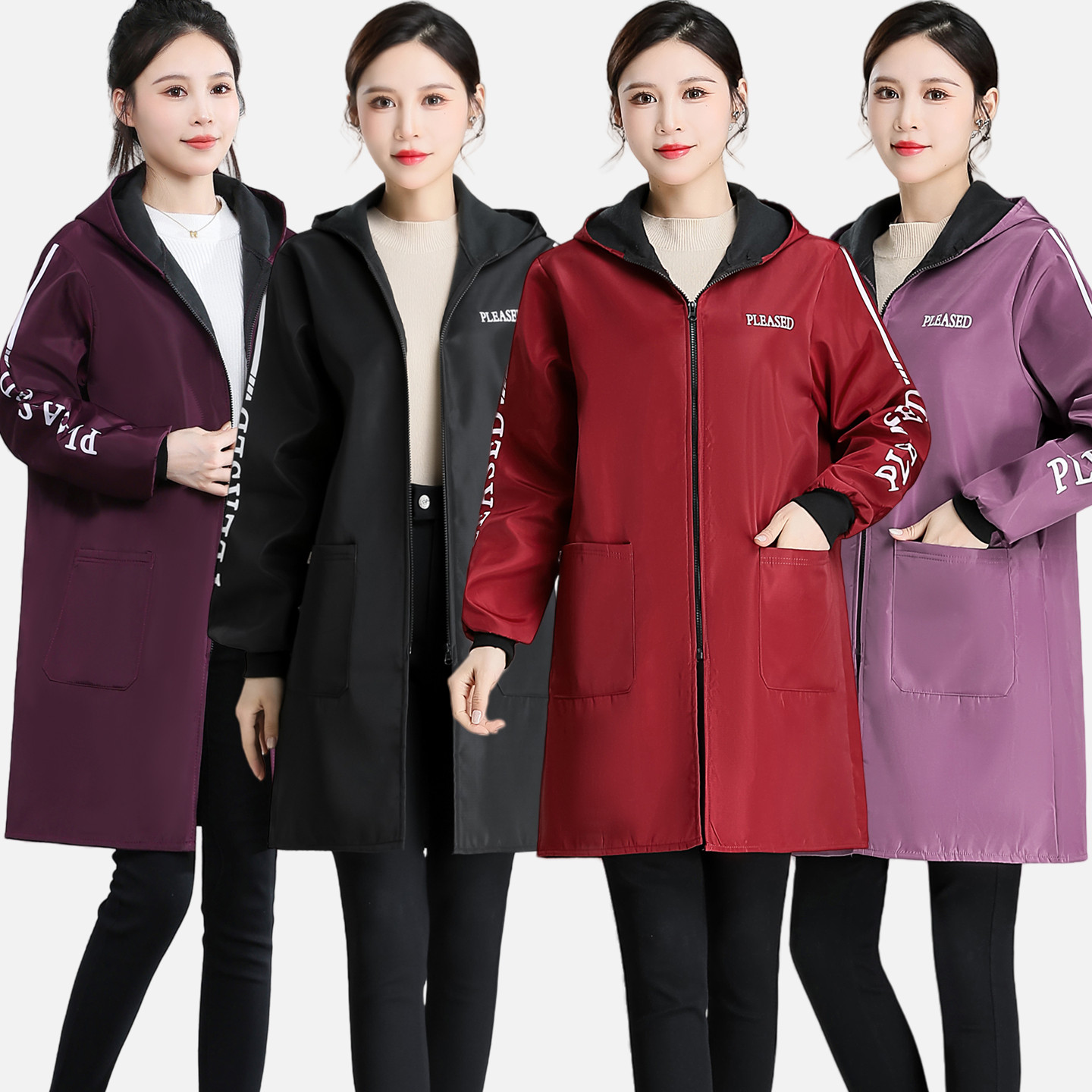 新款成人女罩衣时尚家务