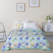 2025新款 5D凉感丝冰豆豆空调被单人学生宿舍夏被可机洗双人夏凉被